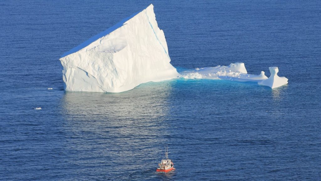 Iceberg, Fogo Island, Newfoundland, Eastern Canada