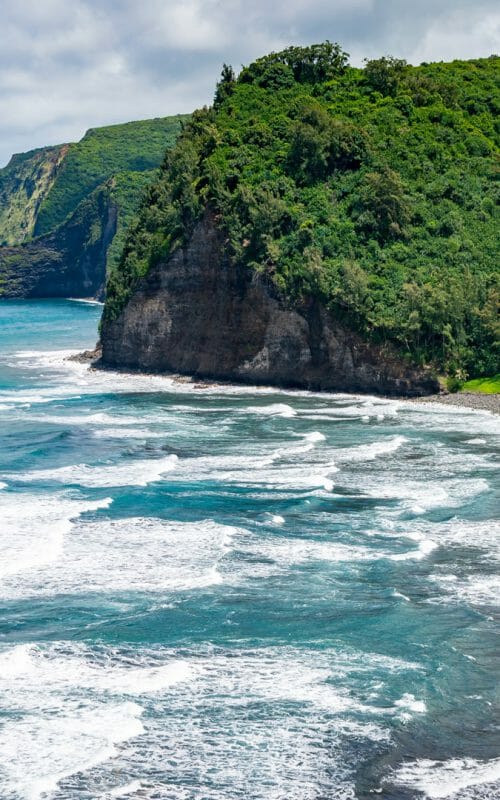 Polulu Beach, Big Island, Hawaii, USA