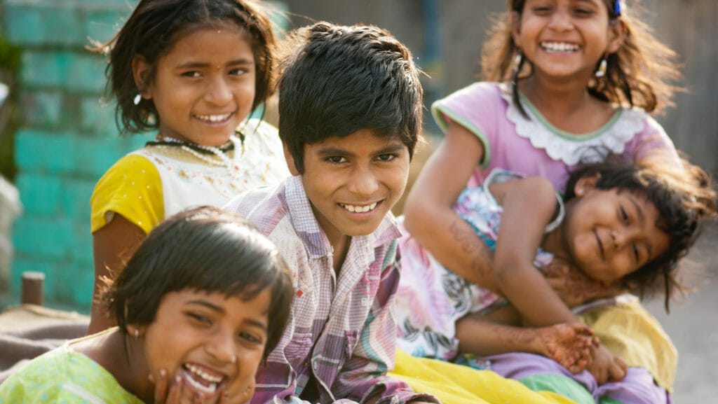 Rural Children, India