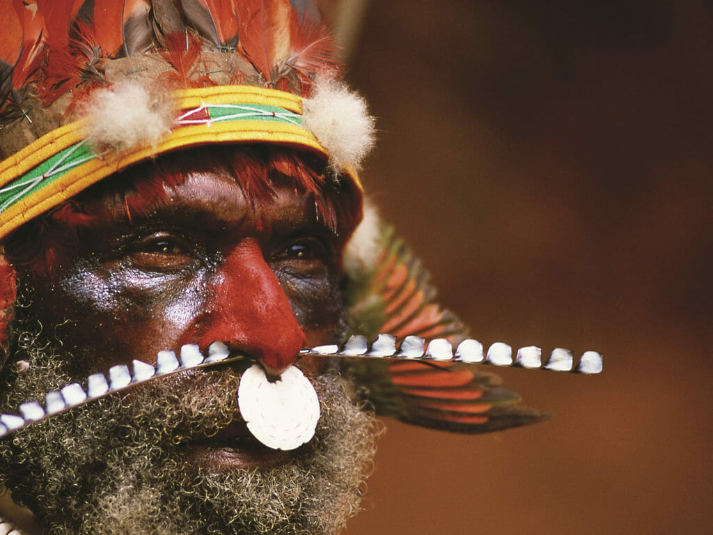 Tribesmen, Mt Hagen, Papua New Guinea