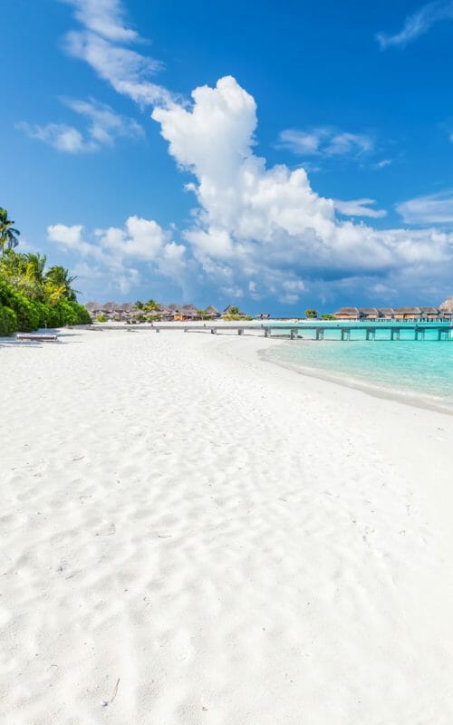 View of the beach, Maldives